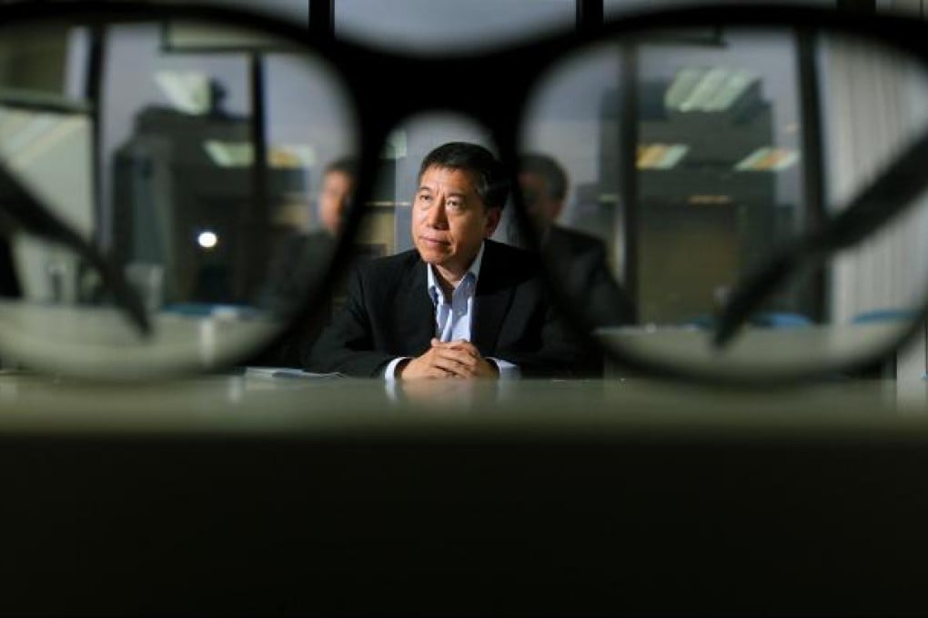 TVB's Mark Lee Po-on insists ad revenue cannot support more players. Photo: May Tse