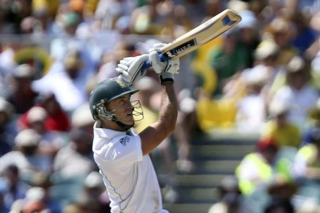 South Africa's Faf du Plessis