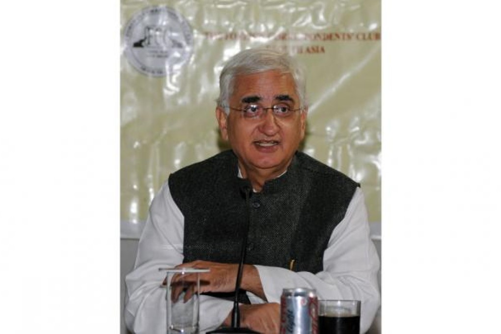 Indian Foreign Minister Salman Khurshid. Photo: AFP