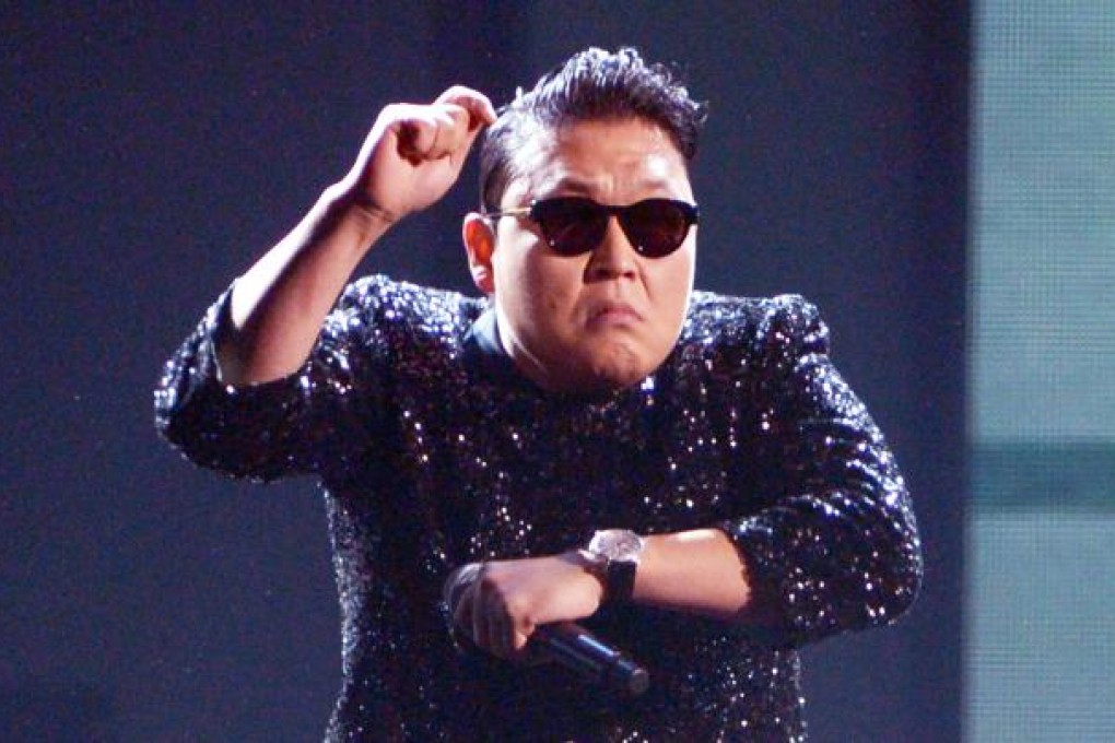 Psy performs "Gangnam Style” at the American Music Awards this month. Photo: AFP