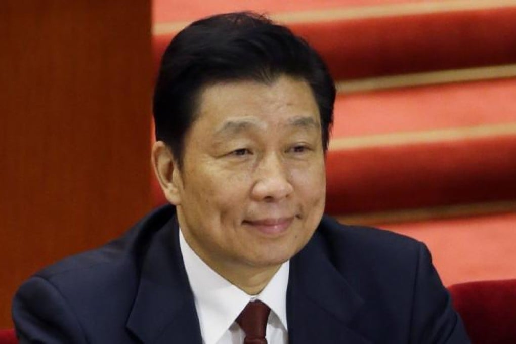 Li Yuanchao is likely to take over Xi Jinping's post in overseeing Hong Kong and Macau affairs. Photo: Reuters