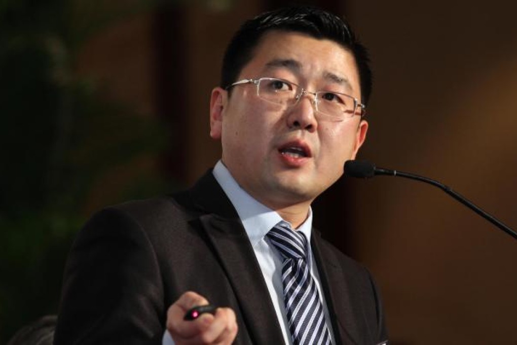 Nemekhbayar Enkhbayar of the Mongolian Ministry of Mines says the new law is a kind of registration and vetting. Photo: Edward Wong