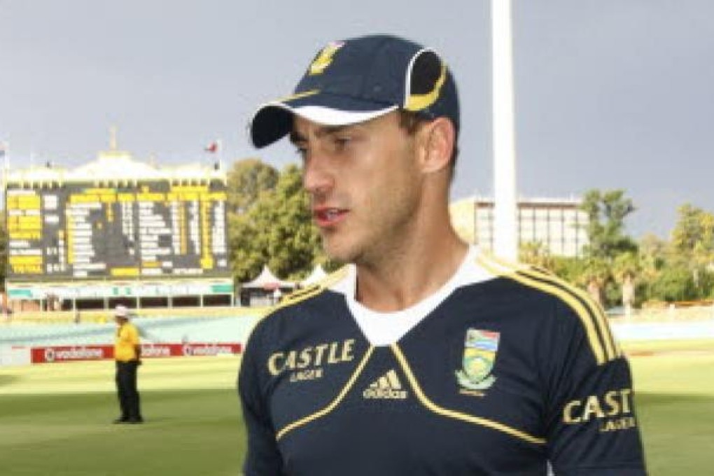 South Africa's Faf du Plessis. Photo: AP