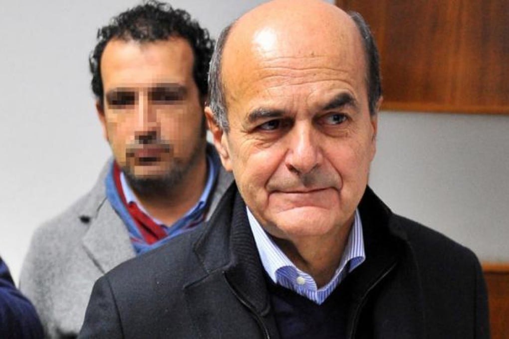 Pier Luigi Bersani, 61-year-old leader of the main center-left Democratic Party. Photo: AP