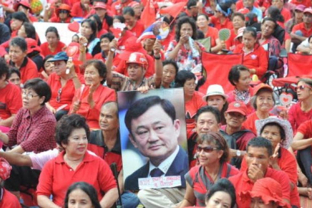 Thai red shirts protests in Bangkok. Photo: Xinhua