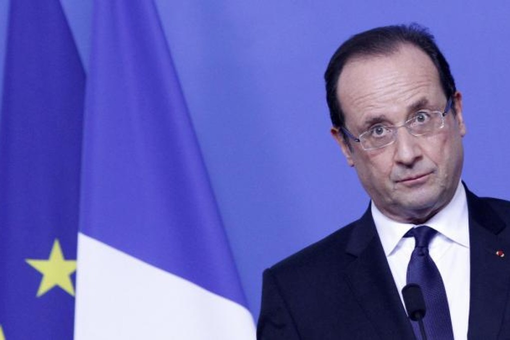President Francois Hollande. Photo: Reuters