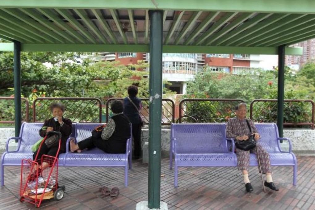 The island is still home to many elderly residents after its huge redevelopment in public housing and infrastructure. Photo: SCMP