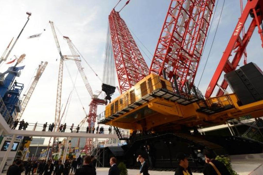 Machinery maker Sany is challenging a presidential block. Photo: AFP