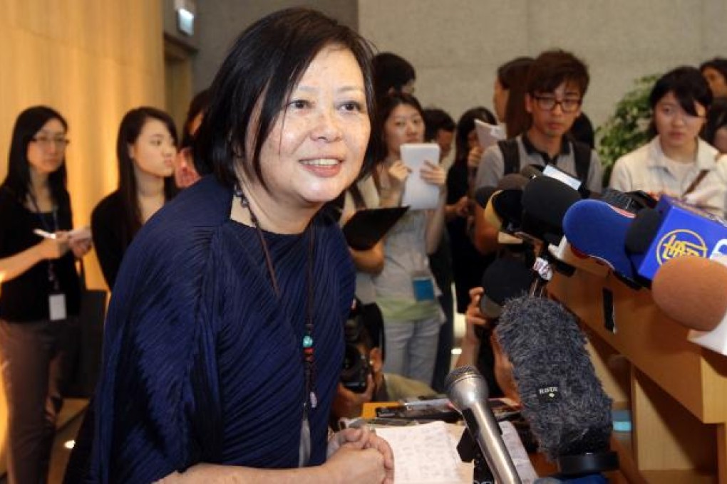 Anna Wu Hung-yuk. Photo: Edward Wong