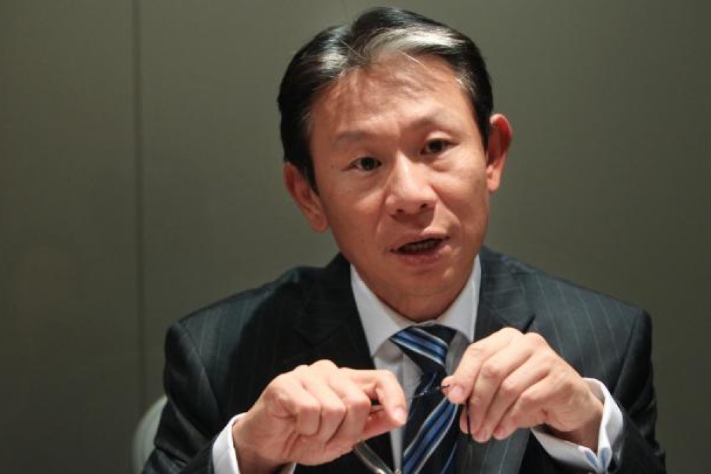 Hong Kong Securities and Investment Institute chairman Anthony Muh says about 30,000 people are expected to sit the institute's exams this year. Photo: Jonathan Wong