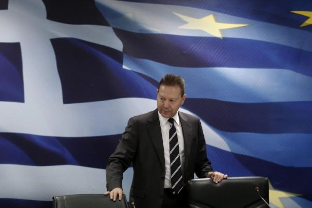 Greece's Finance Minister Yannis Stournaras is fighting to protect his country. Photo: Reuters