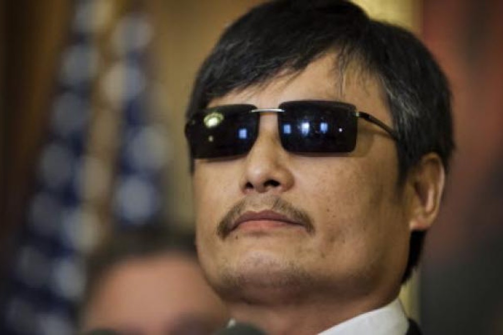 Chen Guangcheng. Photo:EPA