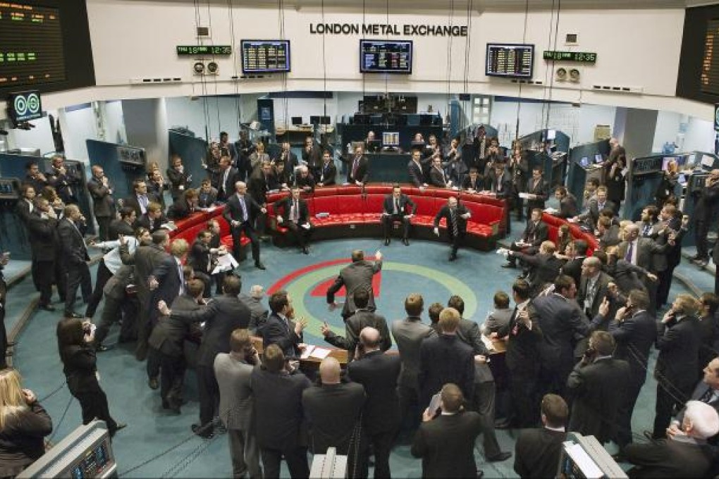 The LME uses open outcry trade.