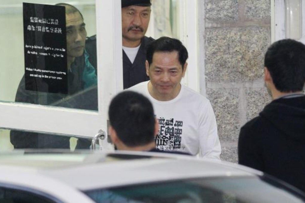 The ex-triad leader appears. Photo: Edward Wong