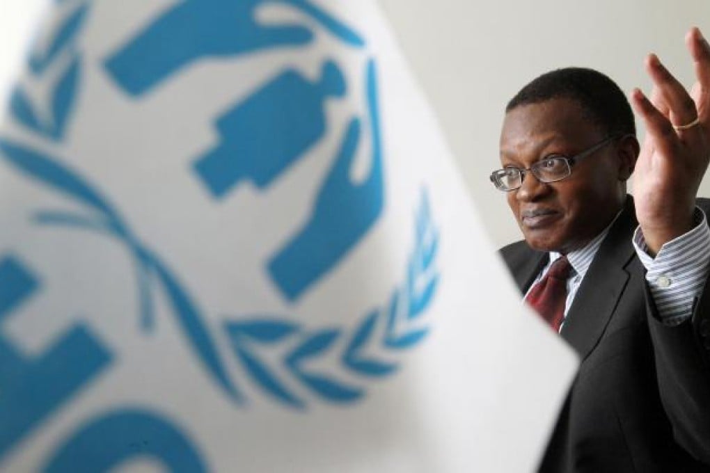 UNHCR commissioner Philip Karani