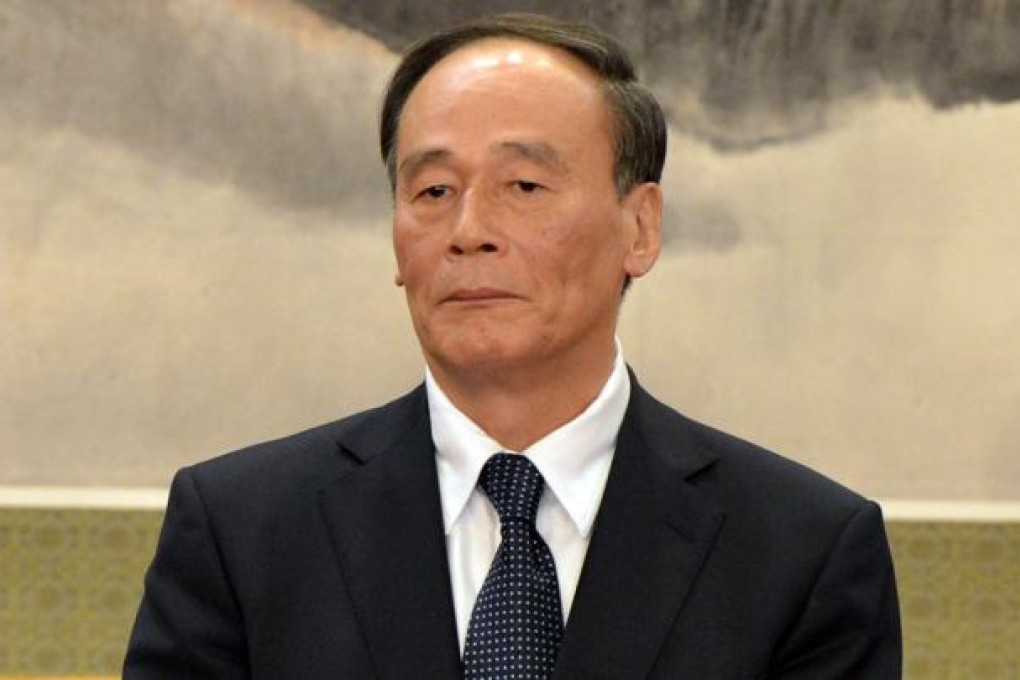Wang Qishan looks for solutions to better tackle corruption.