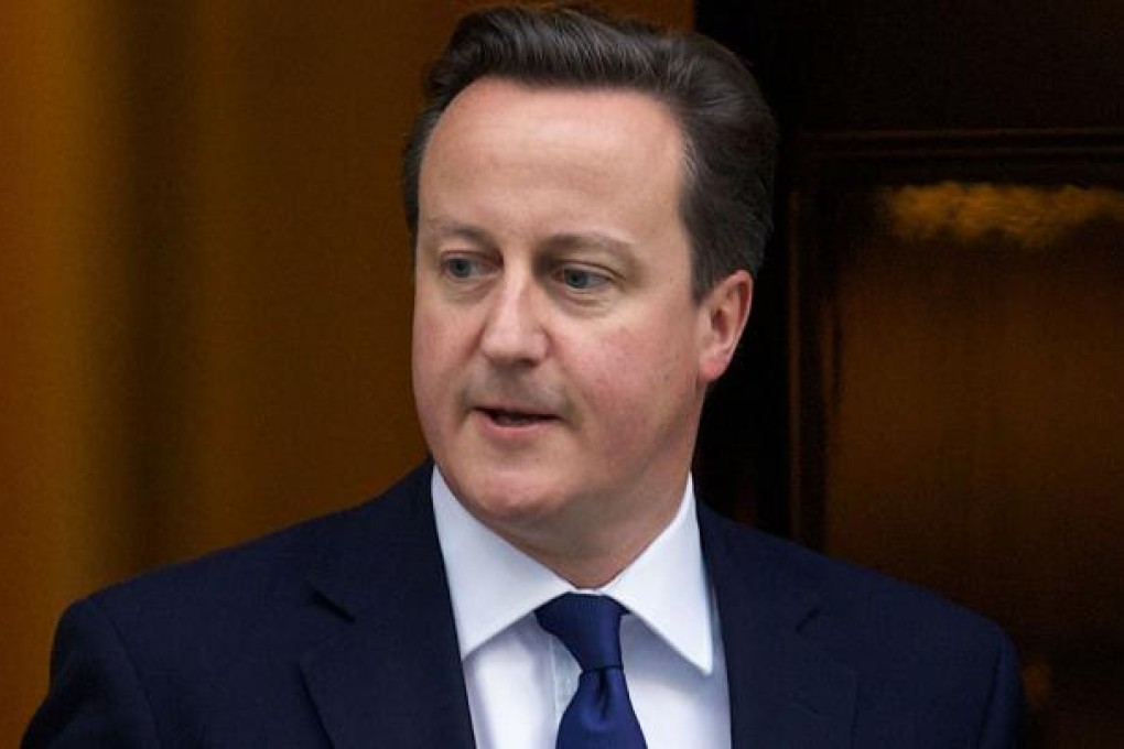 British Prime Minister David Cameron. Photo: AFP