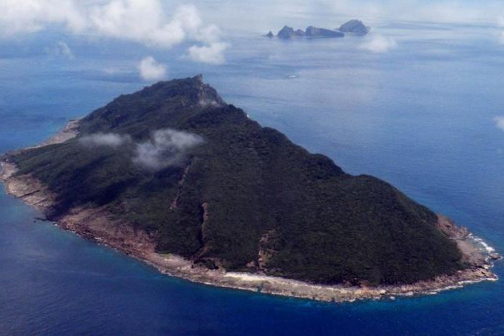 The disputed islands in the East China Sea. Photo: AFP