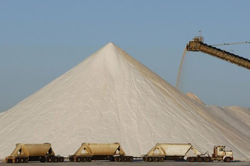 Australia is the world's biggest exporter of iron ore and coal.