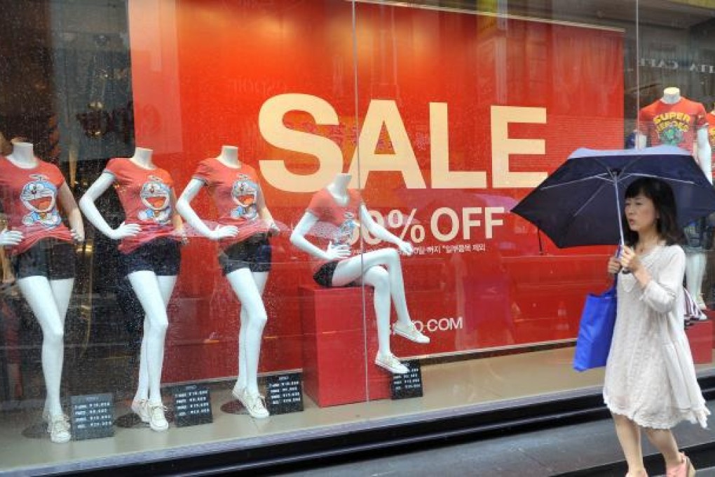 South Korea’s central bank may have scope to ease rates next week after inflation eased to a three month low. Photo: AFP