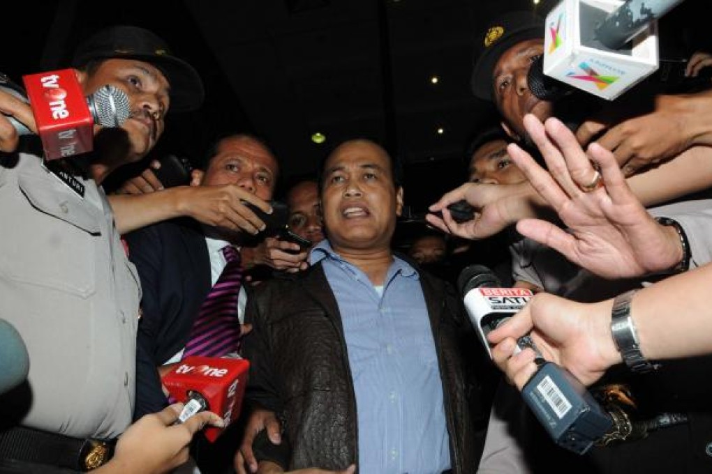 Djoko Susilo faced graft allegations. Photo: AFP