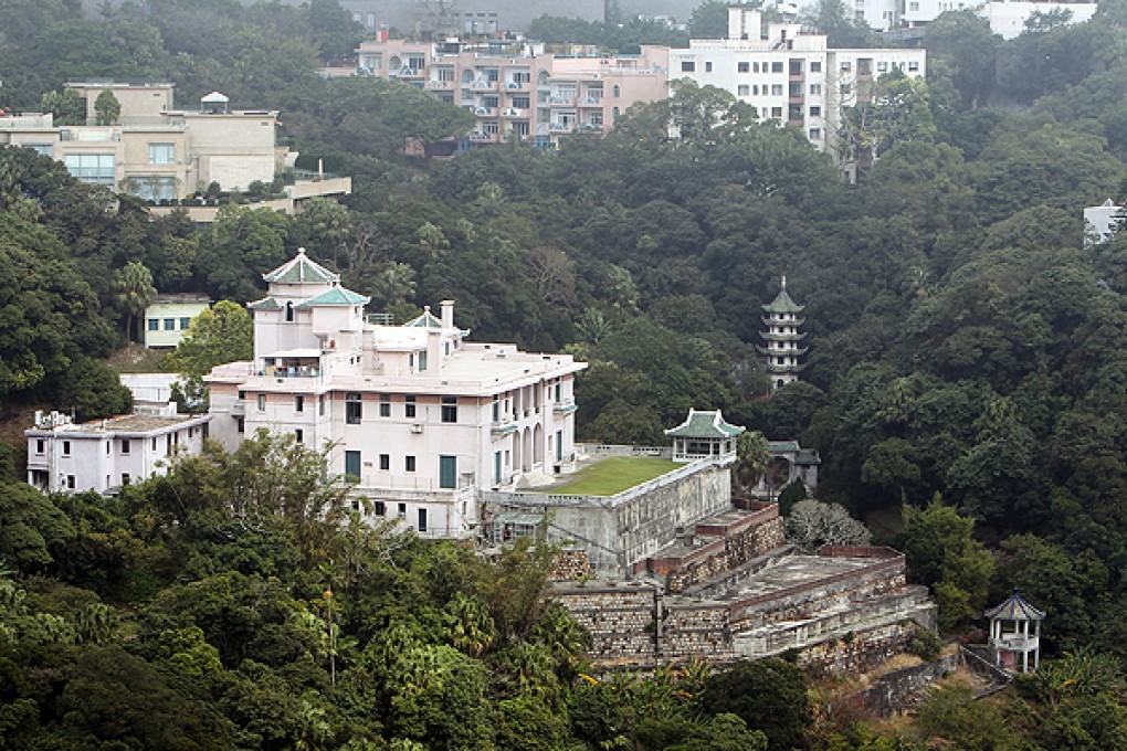 Ho Tung Gardens at 75 Peak Road. Photo: Sam Tsang
