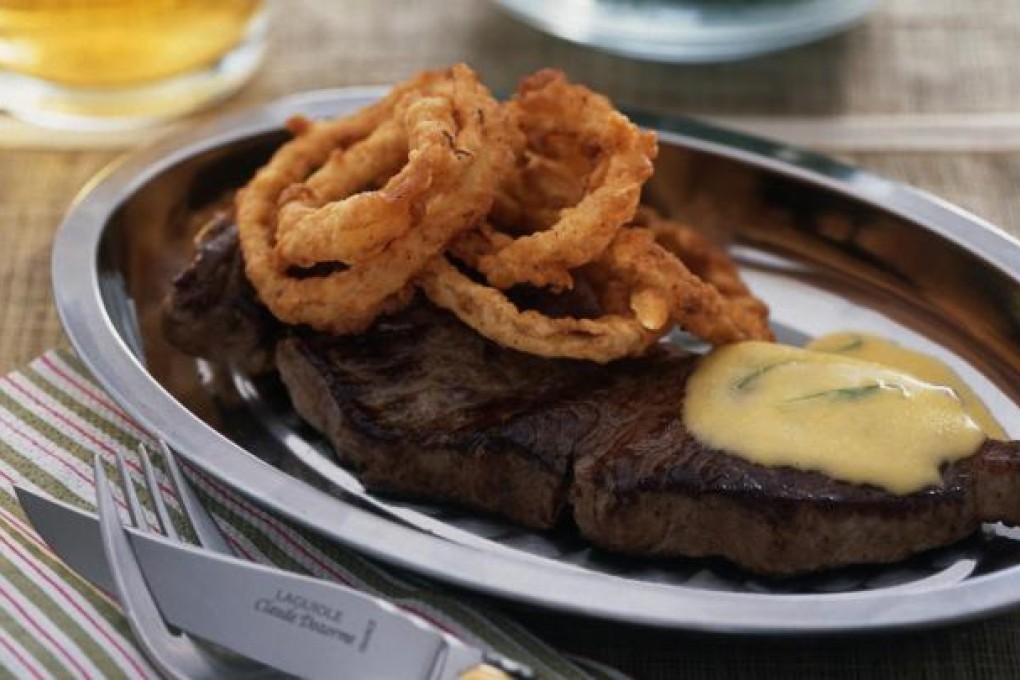 Steaks With Bearnaise Sauce