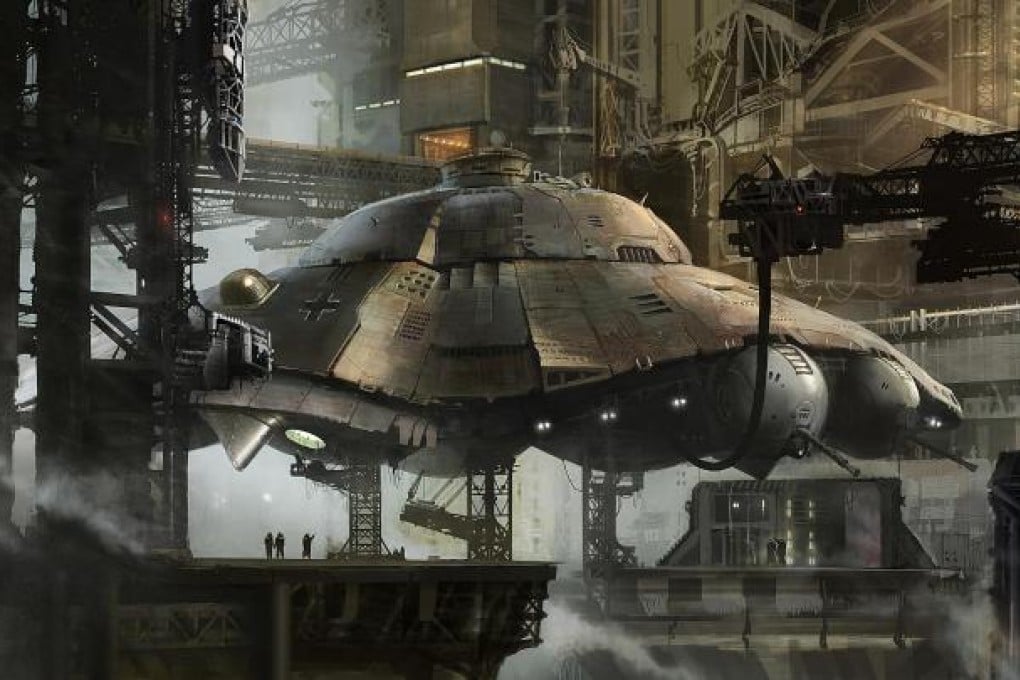 Concept art for ''Iron Sky'' by Jussi Lehtiniemi.