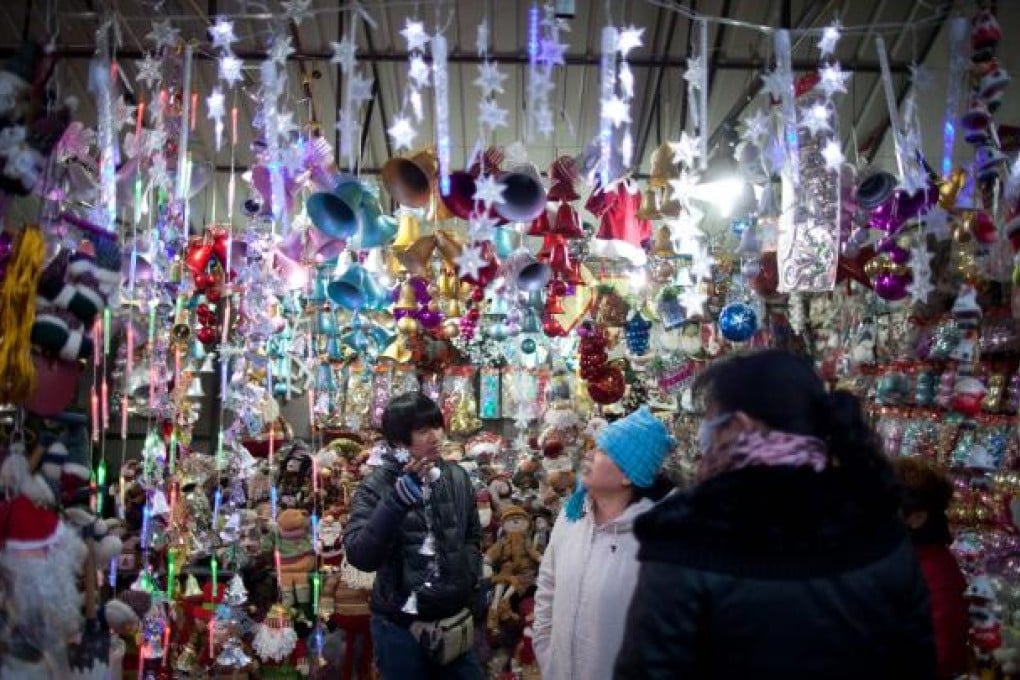 Domestic consumption will help drive China's growth. Photo: AFP