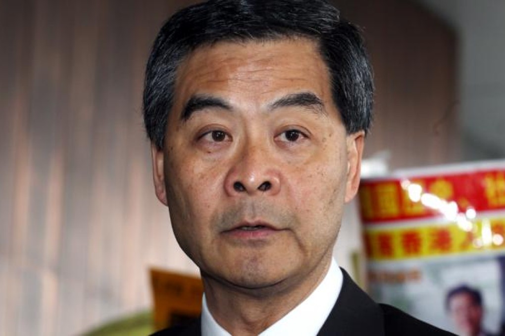 Chief Executive Leung Chun-ying