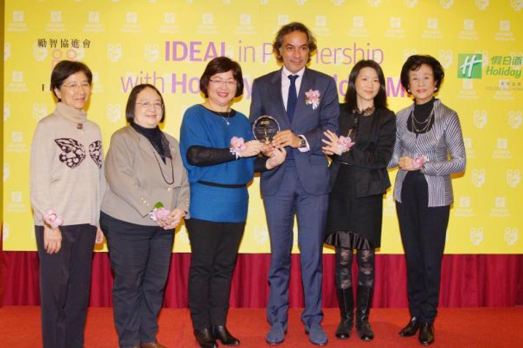 (From left) Laura Yeung, Rosina Leung, Florence Ko, Aron Harilela, Cleopatra Chan and Eleanor Morris at the big announcement. Photo: SCMP