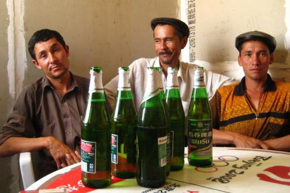 Driven to drink: one, or 15, for the road in Xinjiang. Photo: Cecilie Gamst Berg