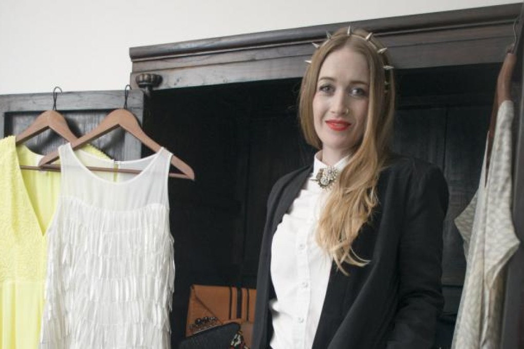 Jasmine Webster likes well-tailored, monochromatic pieces. Photos: Carmen Chan