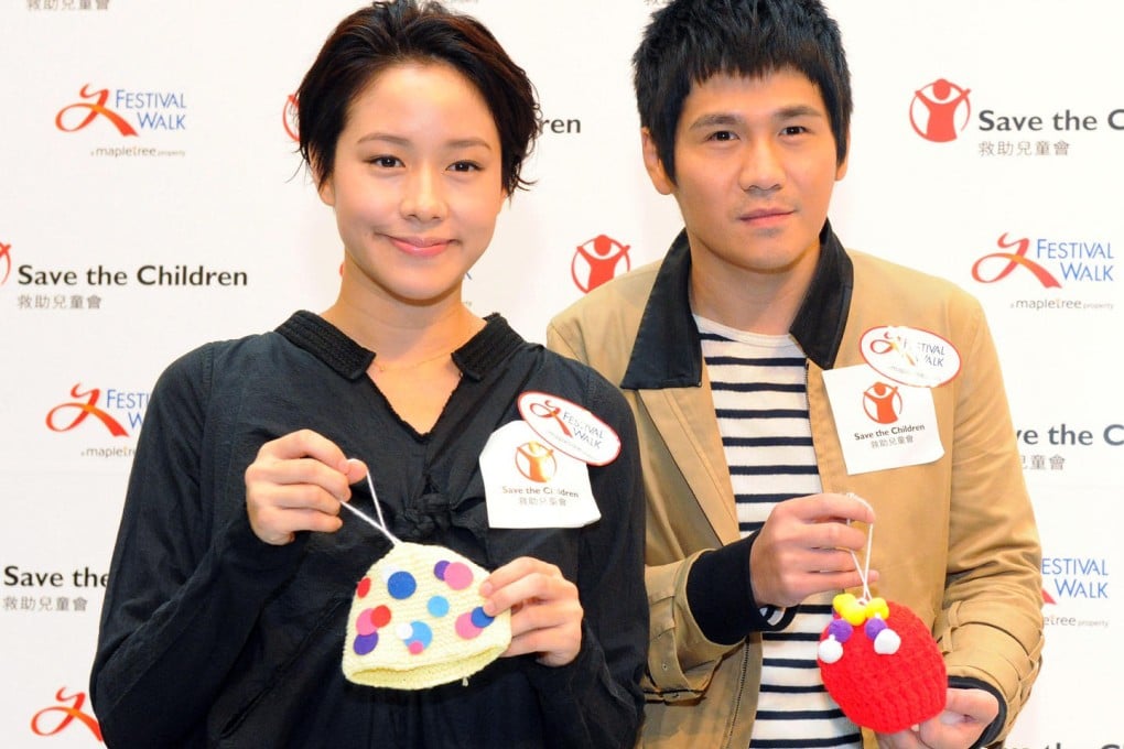 Karena Lam and Gary Chaw at the campaign launch. Photo: SCMPost