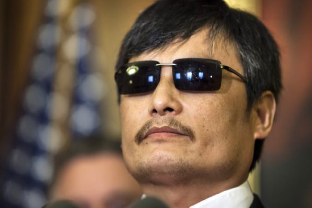 Chen Guangcheng. Photo: EPA