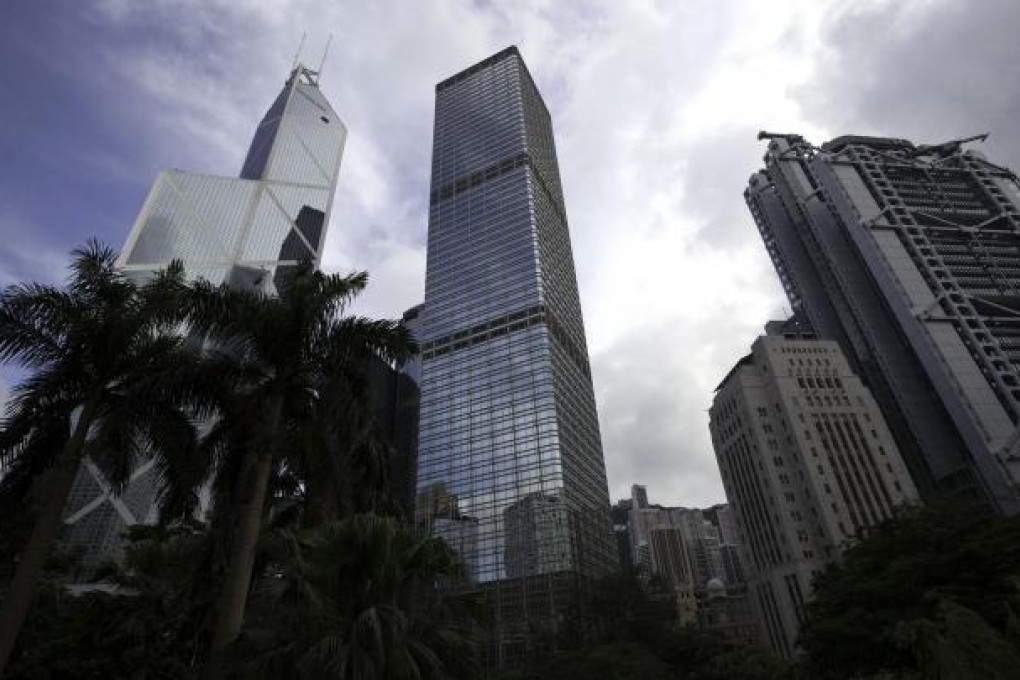 The Cheung Kong Center is prime office space. Photo: Bloomberg