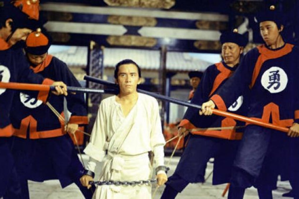 David Chiang as the avenging Chang Wen-hsiang inThe Blood Brothers.