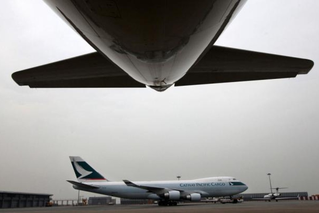 Cathay Pacific Airways is facing a difficult year, with falling load demand, rising costs and cargo price-fixing cases. Photo: David Wong