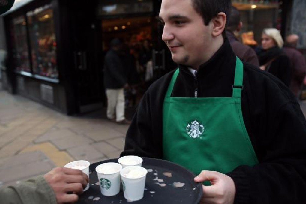 Starbucks stirred anger over unpaid dues. Photo: EPA