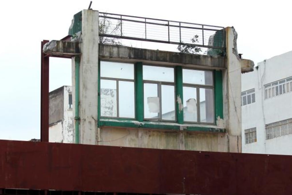 This is all that remains of the Eastern Cotton Mills in Kowloon. Photo: Dickson Lee