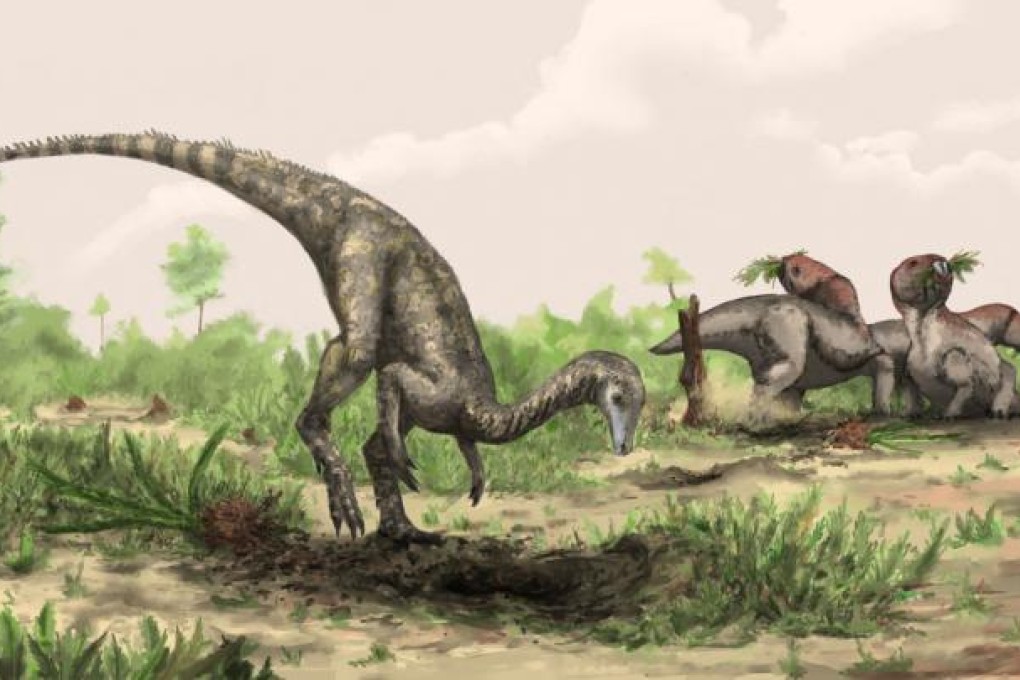 An artist's impression of the earliest known dinosaur. Photo: Reuters