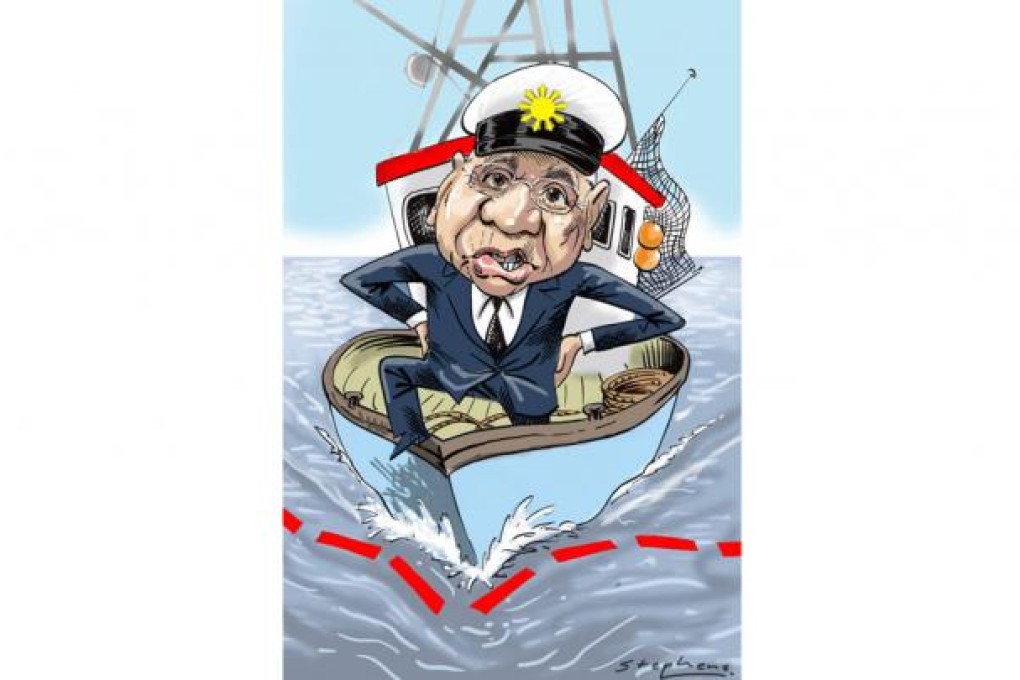 Filipino Albert del Rosario a lone Asean voice taking on China