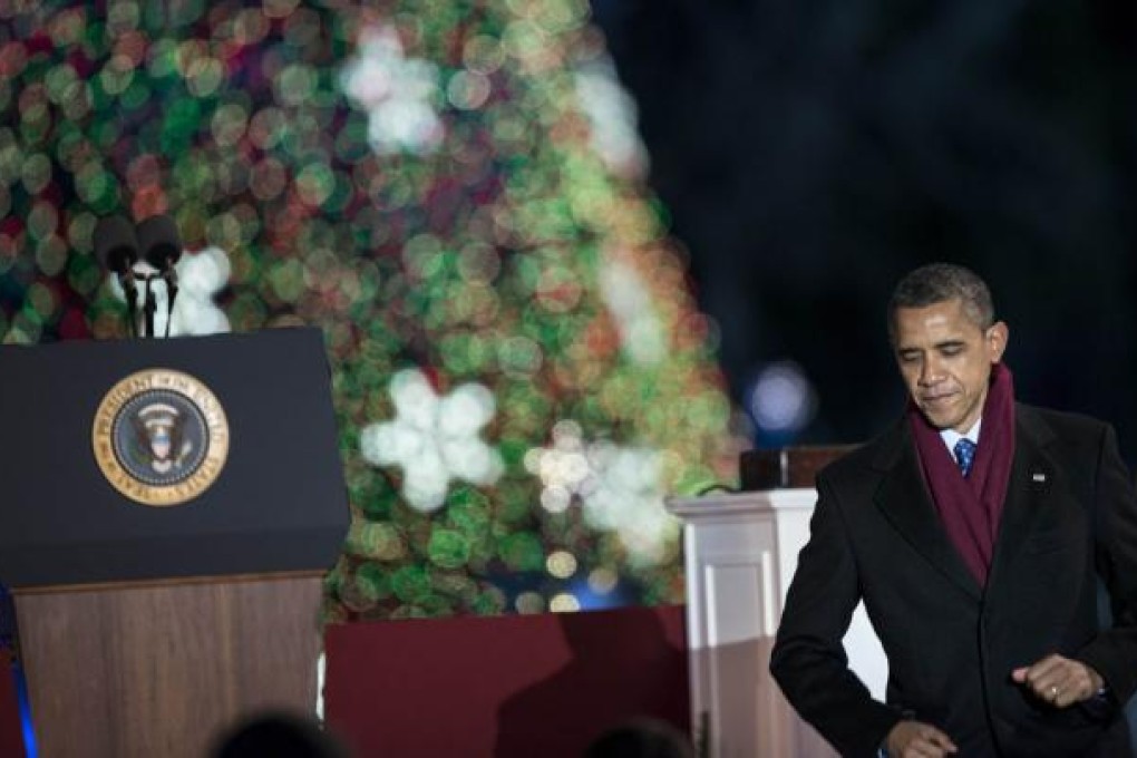 US President Barack Obama included a modest amount of fiscal stimulus in his initial budget offer. Photo: AFP