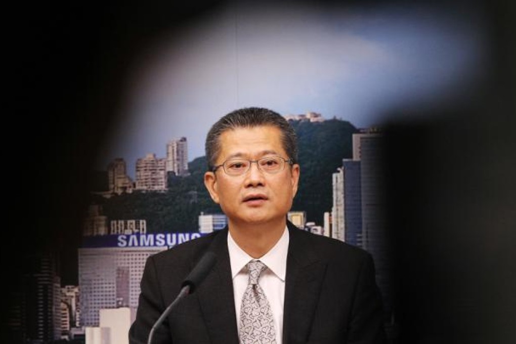 Paul Chan Mo-po, Secretary for Development. Photo: K.Y. Cheng
