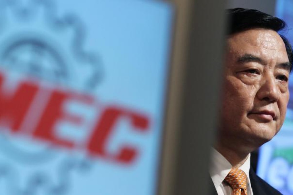 Yang Wansheng, chairman of China Machinery Engineering. Photo: Edward Wong
