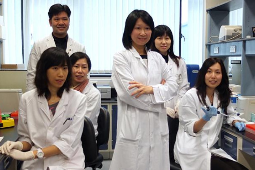 Chemical pathology specialist Professor Rossa Chiu Wai-kwun and her team at the Department of Chemical Pathology at CUHK. Photo: Lo Wei