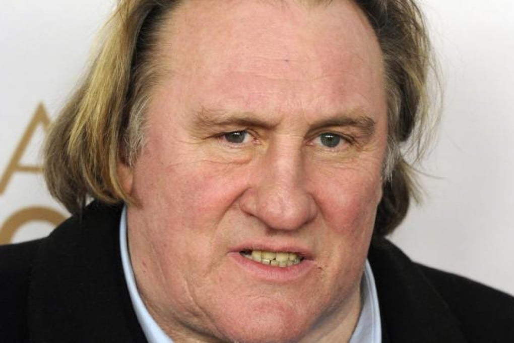 French actor Gerard Depardieu