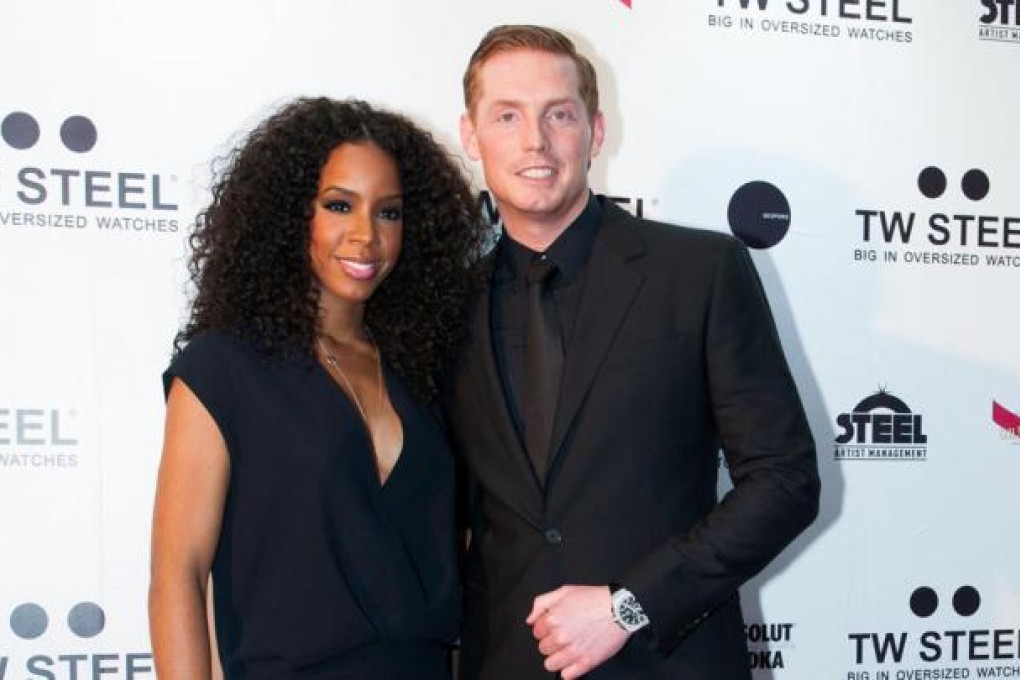 US singer Kelly Rowland and TW Steel boss Jordy Cobelens.