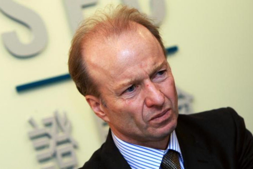 Ashley Alder, Securities and Futures Commission. Photo: David Wong