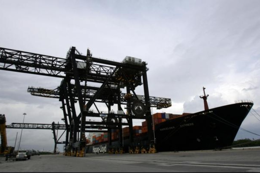 Established as a deep-water harbour in 1927, over 5.2 million tonnes of cargo a year now moves through Port Everglades. Photo: Bloomberg